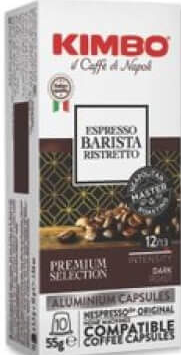 Cafea Kimbo Espresso Barista Ristretto 10caps 55g