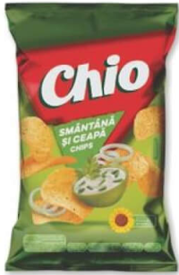 Chipsuri Chio Smântână și Ceapă 120g