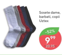 Uztex Sosete dame, barbati, copii