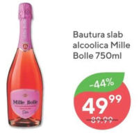 Bautura slab alcoolica Mille Bolle 750ml