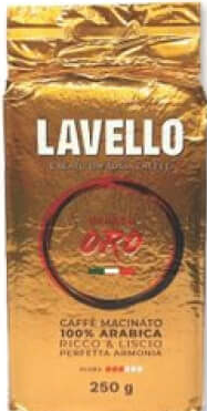 Cafea macinata Lavello Oro 250g