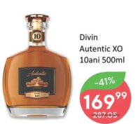 Divin Autentic XO 10ani 500ml