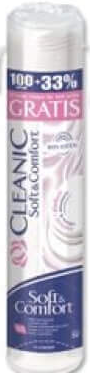 Cleanic Soft&Comfort Discuri demachiante 100buc+33%