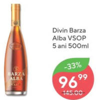 Divin Barza Alba VSOP 5 ani 500ml