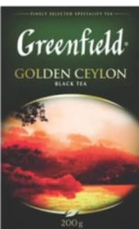 Ceai negru/verde Greenfield Golden Ceylon 200g