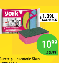 Burete p-u bucatarie 5buc YORK MAX