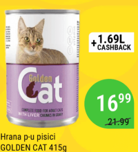 Hrana p-u pisici GOLDEN CAT 415g