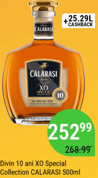 Calarasi Divin 10 ani XO Special Collection 500ml