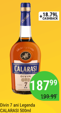 Calarasi Divin 7 ani Legenda 500ml