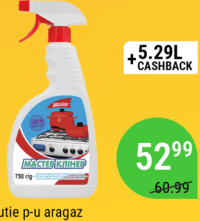 Solutie p-u aragaz MASTER CLEANER 750ml