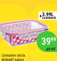 Container sticla BORART 640ml