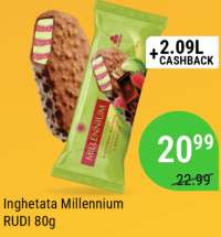 RUDI Inghetata Millennium 80g