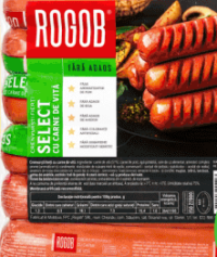 Crenvursti cu cascaval Select ROGOB 380g