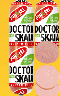 Parizer Doktorskaia FILLETTI 1kg