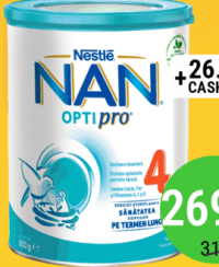 Nestle Amestec p-u copii Nan 3/Nan 4 Optipro 800g