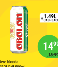 Obolon Bere blonda 500ml