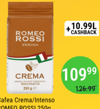 Cafea Crema/Intenso ROMEO ROSSI 250g
