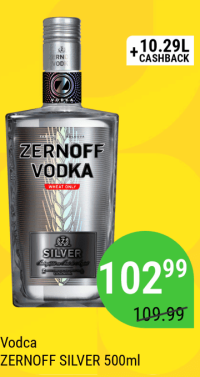 Zernoff Silver Vodca 500ml