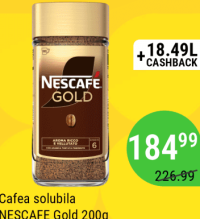 Cafea solubila NESCAFE Gold 200g