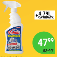 Solutie anticalcar VALIDO 750ml