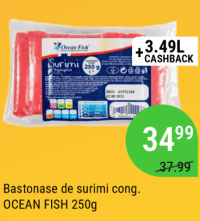 OCEAN FISH Bastonase de surimi cong. 250g