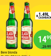 Zlata Praha Bere blonda 500ml