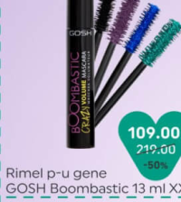 Rimel p-u gene GOSH Boombastic 13 ml XXL
