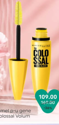 Rimel p-u gene Maybelline Colossal Volum