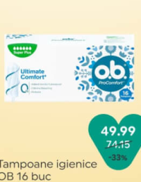 OB Tampoane igienice 16 buc