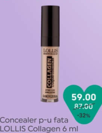 Concealer p-u fata LOLLIS Collagen 6 ml