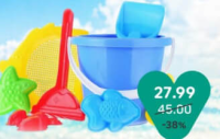 Set pentru nisip in caldarusa 8el