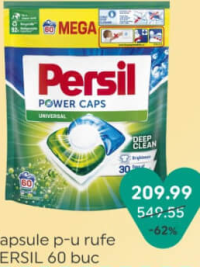 Persil Capsule p-u rufe Power Caps 60 buc