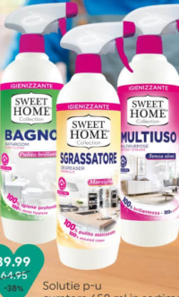 Sweet Home Solutie p-u curatare 650 ml in sortiment