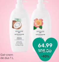 BYPHASSE Gel-crem de dus 1 L