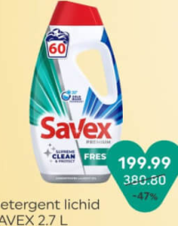 Savex Detergent lichid 2.7 L