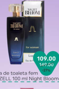 Apa de toaleta femei LAZELL Night Bloom 100 ml