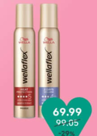 Wellaflex Spumă pentru păr 200 ml