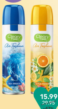 CLEAN TIME Odorizant 300 ml