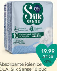 Ola! Silk Sense Absorbante igienice 10 buc