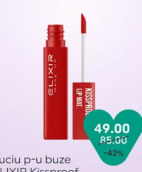 Luciu p-u buze ELIXIR Kissproof