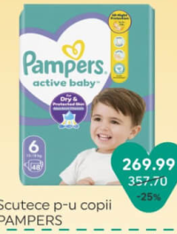 Pampers Scutece p-u copii