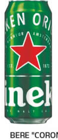 Bere "Heineken", 0.33 L.