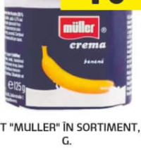 Muller Iaurt Crema în sortiment 125g