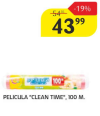 Clean Time Peliculă 100m