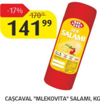 Cascaval Mlekovita Salami, kg