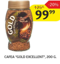 Cafea "GOLD EXCELLENT" 200 g