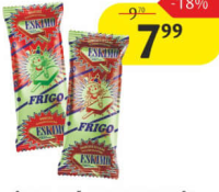 Înghețată "Frigo" Eskimo în sortiment, 70 g.
