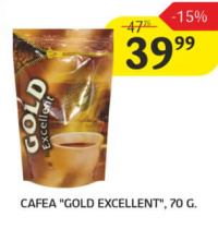 Cafea "GOLD EXCELLENT" 70 g