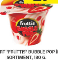 Fruttis Iaurt Bubble Pop în sortiment 180g