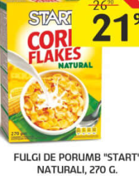 Start Fulgi de Porumb Naturali 270g
